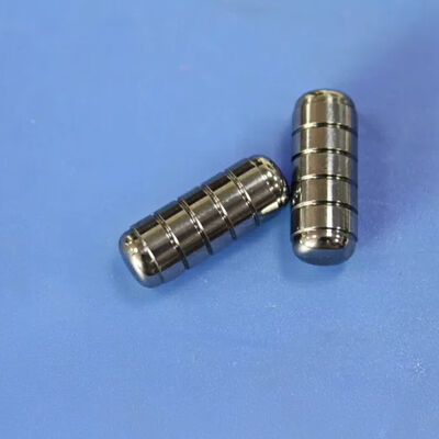 Precision Ground Arc Groove Tungsten Carbide Shaft Wear Resistant Tungsten Carbide Grooved Cylinder