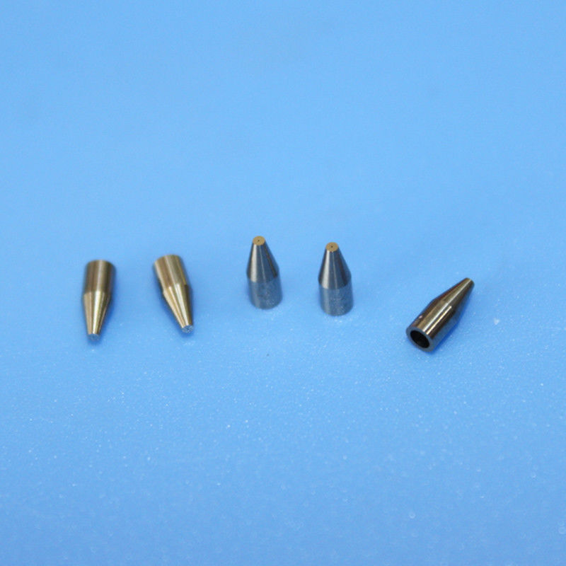 0.09mm Ultra High Precision Laser Soldering Tungsten Carbide Nozzle with 400,000 Times Service Life for Semiconductor Industry