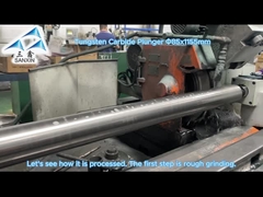 0.01 مستديرة تولفستين معالجة قضبان الكربيد طحن الإنتاج